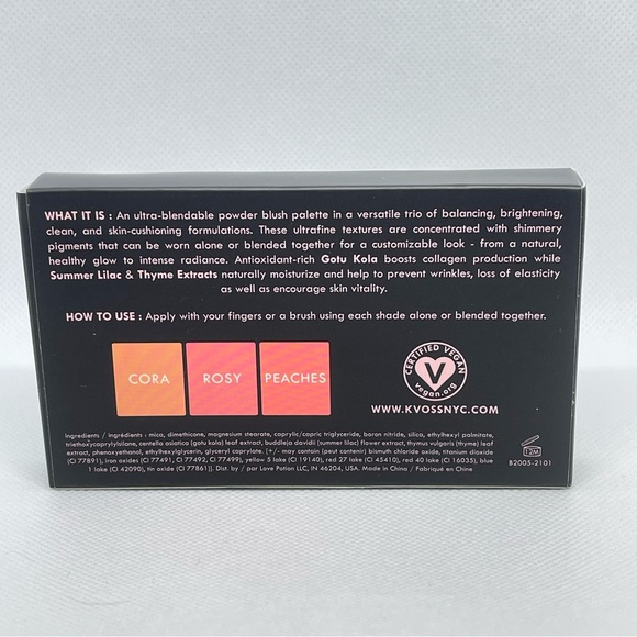 K. Voss “Blushing Beauty” luminous blush palette - Picture 4 of 4
